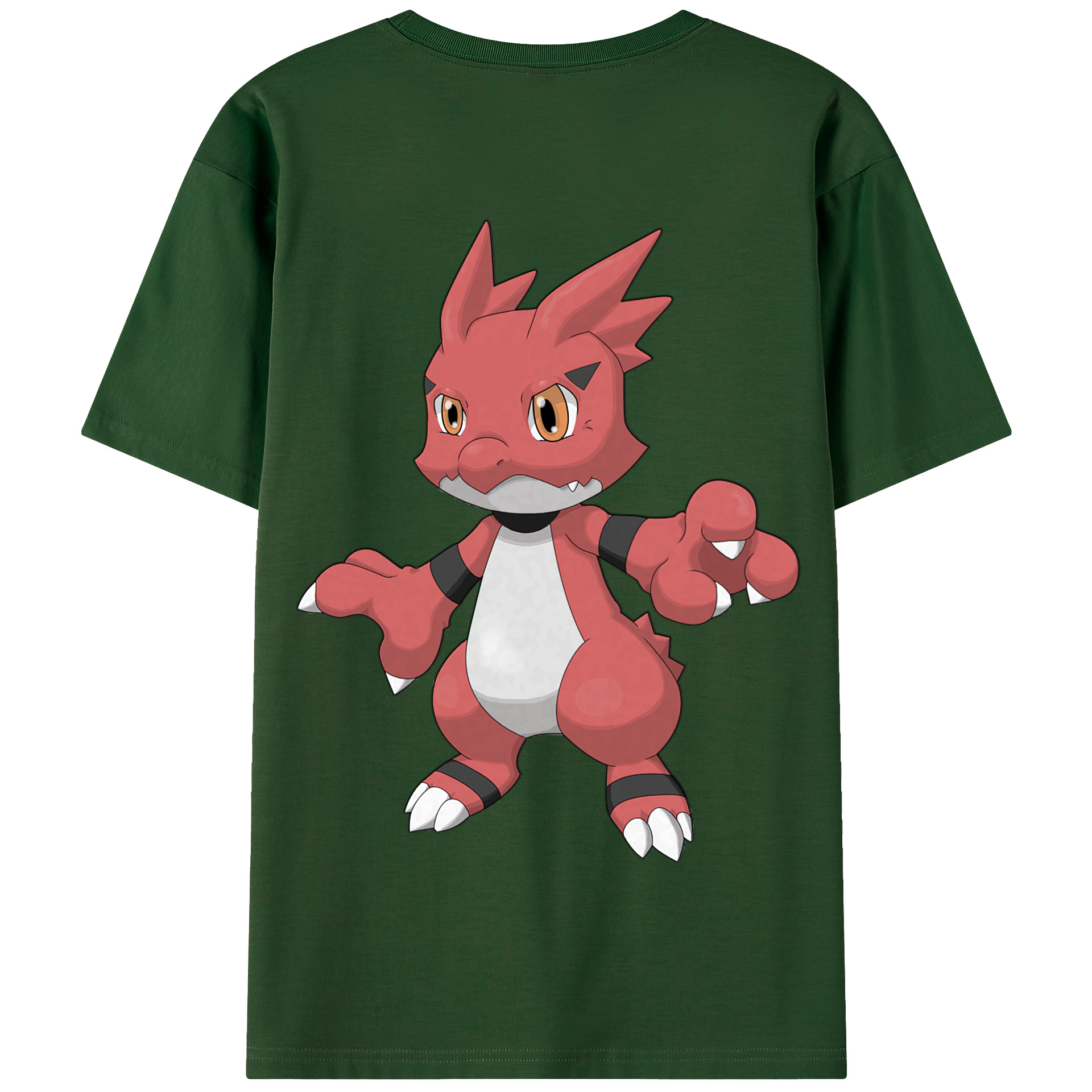 （画像用） Digimon デジタルモンスター/デジモン 綿100％半袖Tシャツ（背面プリント）